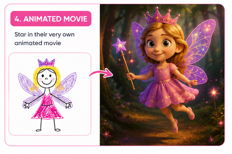 Bring Their Drawing to Life